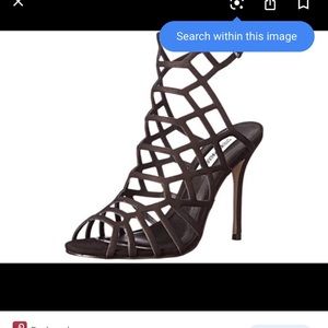 Steve Madden size 7.5 black heels